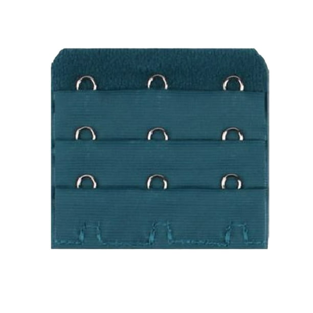 Qarigey Correa de extensión Extensores de sujetador Hebilla 3 Gancho Sujetador Transpirable Práctico Elástico Multicolor Botones Gadgets 3 Type3 NO3