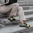 thumbnail image 4 of COEQINE Women Sneakers Running Walking Shoes Black Sole Tennis Shoes for Travel Breathable Trainers Footwear for Travel Outdoor, Abstract Black Cat Starry Night, 4 of 7