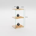 thumbnail image 6 of NEOstill Niagara Modern Oak 1 Piece Bookshelf, 6 of 6