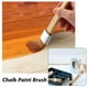 thumbnail image 4 of Piezas de pincel de tiza y cera para pintura encerada de muebles, cepillo de crayón de pintura de cerdas de jabalí naturales, 4 of 8