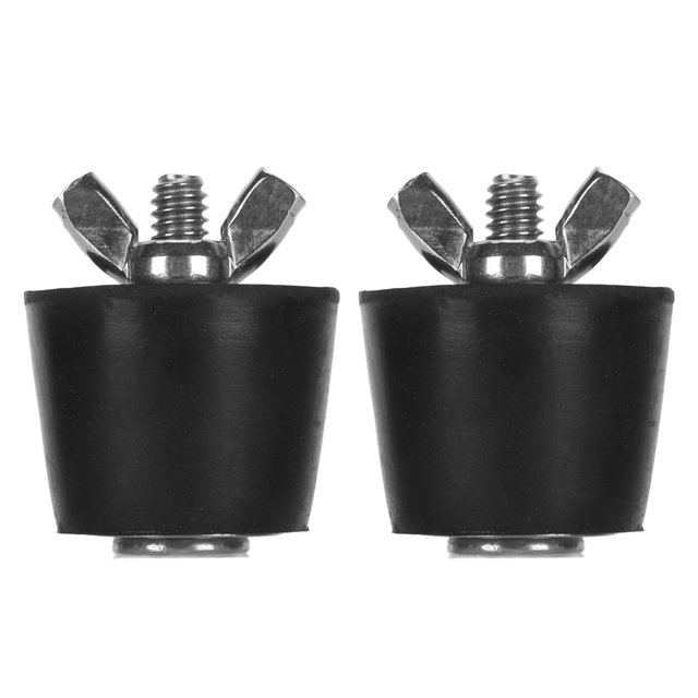 2PCS Pool Winterizing Plug, Rubber Stainless Steel, Maximum Expansion, Tight Sealing, Effective Pipe Plug, Block Oil Skimmers, Return Lines, Cleaning Pipes, Winter