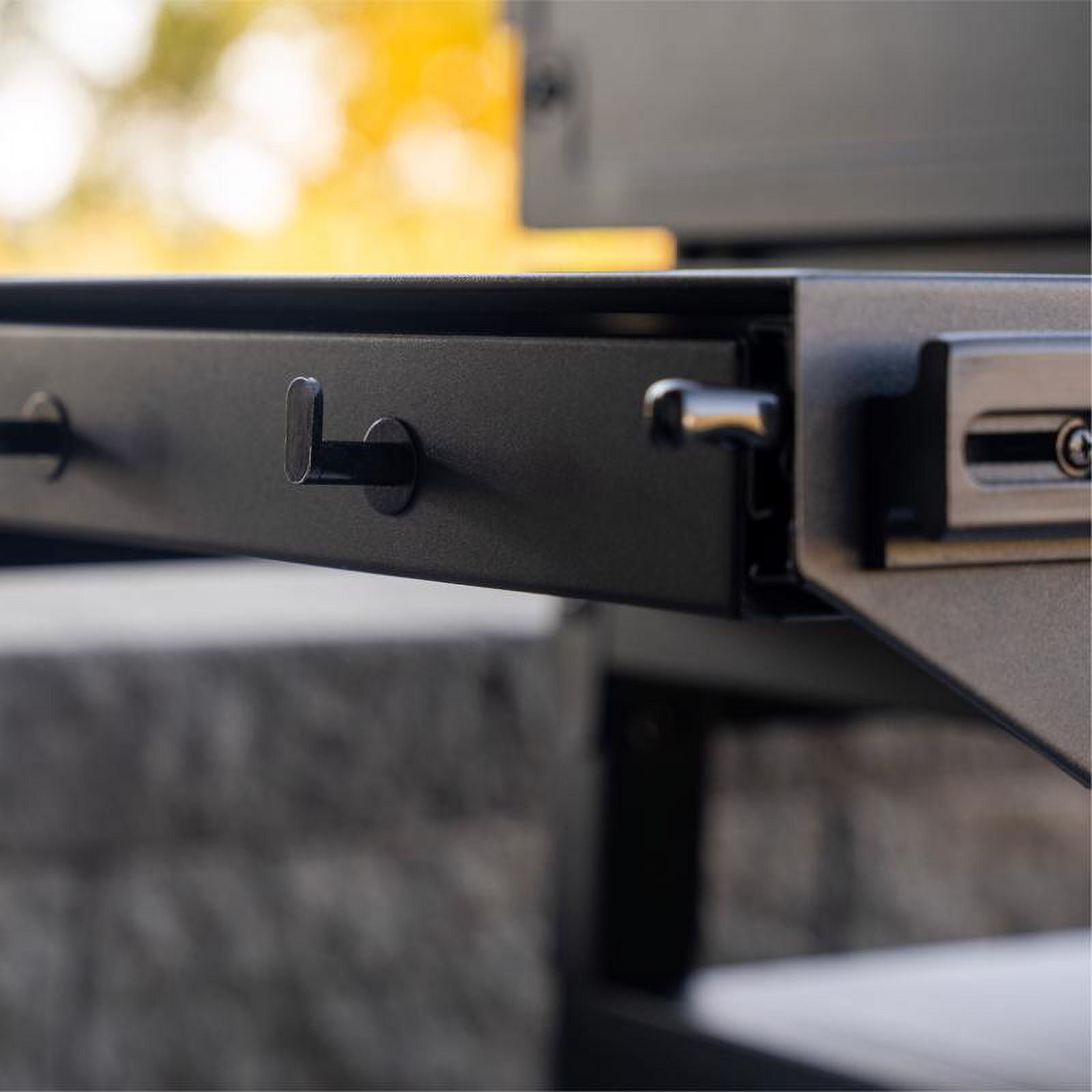 Blackstone 4 Burner Liquid Propane Outdoor Griddle with Hood Black