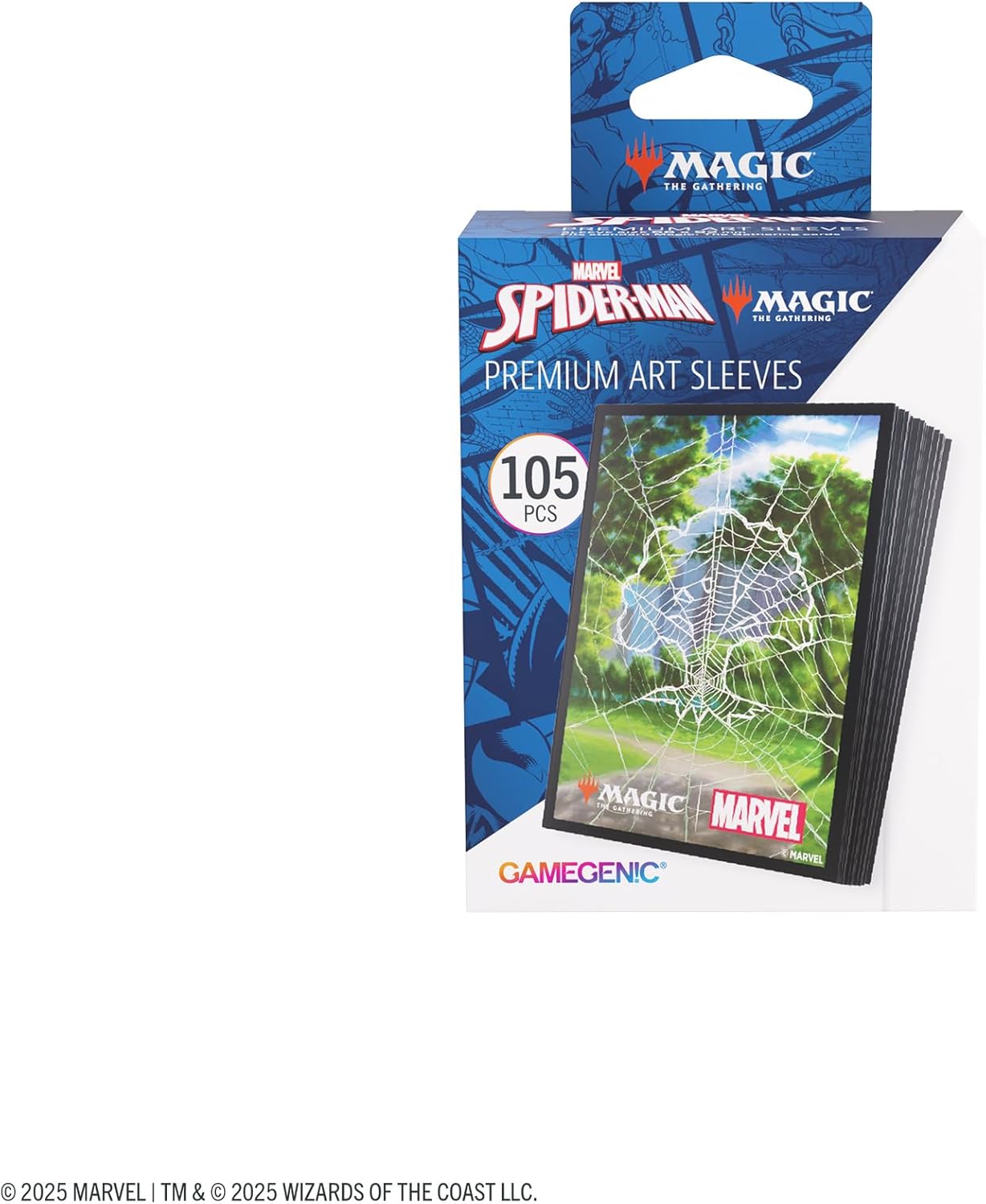 Gamegenic Marvel's Spider-Man Magic the Gathering Premium Art Sleeves