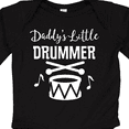 thumbnail image 4 of Inktastic Daddys Little Drummer Childs Music Boys or Girls Long Sleeve Baby Bodysuit, 4 of 5