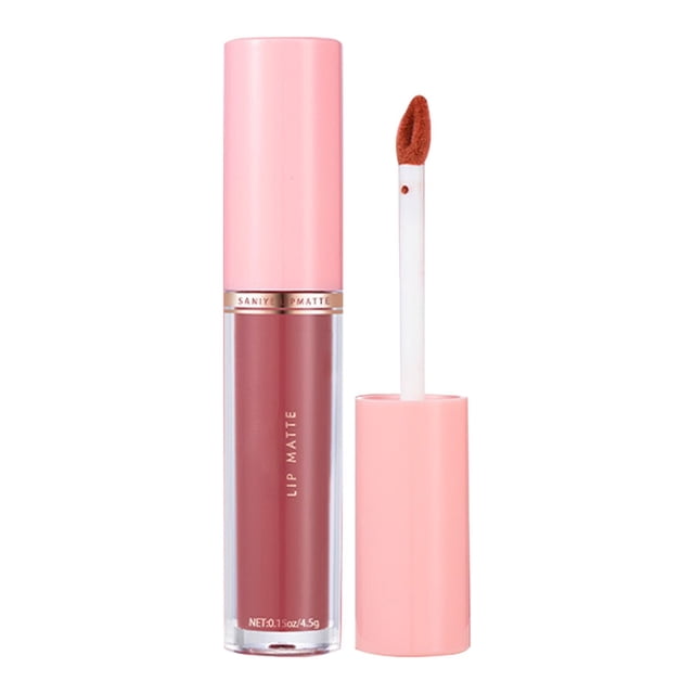 Rouges à Lèvres pour Femmes Ensemble de Rouges à Lèvres Liquides Haute Pigmentation Teinture à Lèvres Longue Durée 24H Rouge à Lèvres Non Collant Velours Brillant à Lèvres Résistant Ne Déteint Pas Boîte de Maquillage