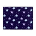 thumbnail image 2 of LNWH Vintage Abstract Star Rug for Bedroom Living Room, Non-Slip Soft Foldable Carpet, 63" x 48", 2 of 6