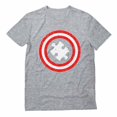 thumbnail image 1 of Tstars Mens Autism Awareness Support Autism Awareness Puzzle Superhero Shield Shirt Captain Autism Graphic Tee Autistic Spectrum Awareness Autistic Support Shirts for Mens T Shirt, 1 of 6