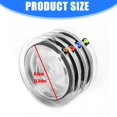 thumbnail image 5 of SIEYIO Elastic Rope Tender Tool Fish Wire Fishing Accessories Tippet Spool Rings Tender Fly Fishing Leader Tippet Holder, 5 of 8