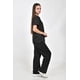 thumbnail image 2 of Conjunto casual blusa + pantalon Roman Fashion /Juvenil, 9006 (Negro) negro CH, 2 of 5
