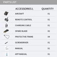 thumbnail image 1 of Ajuste de velocidad WiFi FPV Control remoto Quadcopters 4K Cámara plegable RC Drone Ndcxsfigh libre de BPA, 1 of 9
