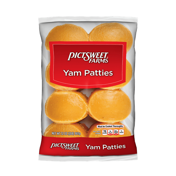 Pictsweet Farms Yam Patties, Frozen Vegetables, 32 oz.