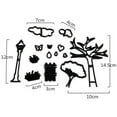 thumbnail image 2 of Cookie Cutter Set Cake Mold Biscuit Plastic fondant Easily washable cake Fondant DIY Cake Kitchen Cooking Baking Tools Kit Decorating DIY Molds, 2 of 8
