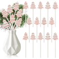 thumbnail image 1 of Picas de madera para árbol de Navidad TICIAGA, 14 unidades, decoración de doble cara, 1 of 5