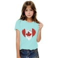 thumbnail image 4 of Levmjia Womens Tops Short Sleeve Tshirt Cotton Round Neck Casual Cute Cartoon Print Summer Outfit for Multi Color Options, 4 of 9