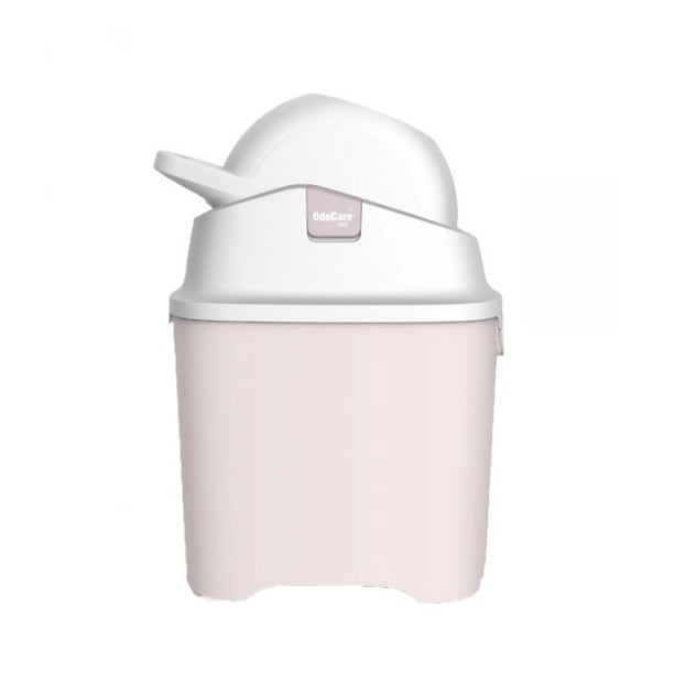 OdoCare One Diaper Pail, Pink