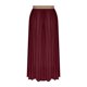 thumbnail image 4 of Faldas de Cintura Elástica para las Mujeres de Moda Color Sólido Flamed Tobillo Faldas Casuales para las Mujeres Verano Poliéster, 4 of 7