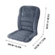 thumbnail image 3 of Yhmxh Cojín de invierno Cojín integrado para oficina Asiento para largos períodos de calor y comodidad Cojín de asiento Protección lumbar Cojín cálido para flatulencias, 3 of 4