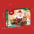 thumbnail image 2 of Christmas Building Block Set, Santa Claus And Reindeer Character Set, Building Block Toy, 2 of 5