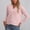 Pink, variant on New trends for her GaThRRgYP Sweater Cardigans for Women Chunky,Fashion Women's Summer Long Sleeve V-Neck Comfy Solid Regular Tank Tops Brown S