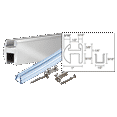 thumbnail image 3 of CRL SDH980BA Brite Anodized Deluxe Shower Door Header Kit - 95", 3 of 6