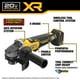 thumbnail image 2 of Amoladora angular DEWALT DCG410VSB 20V MAX* XR sin escobillas 115-125 mm, 2 of 9