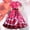 Pink, variant on Women's Casual Tennis Dress Highlighted Women's 1950s Short Sleeve Evening Party Dress for Valentine's Day Charm Prom and Celebrations Pink M