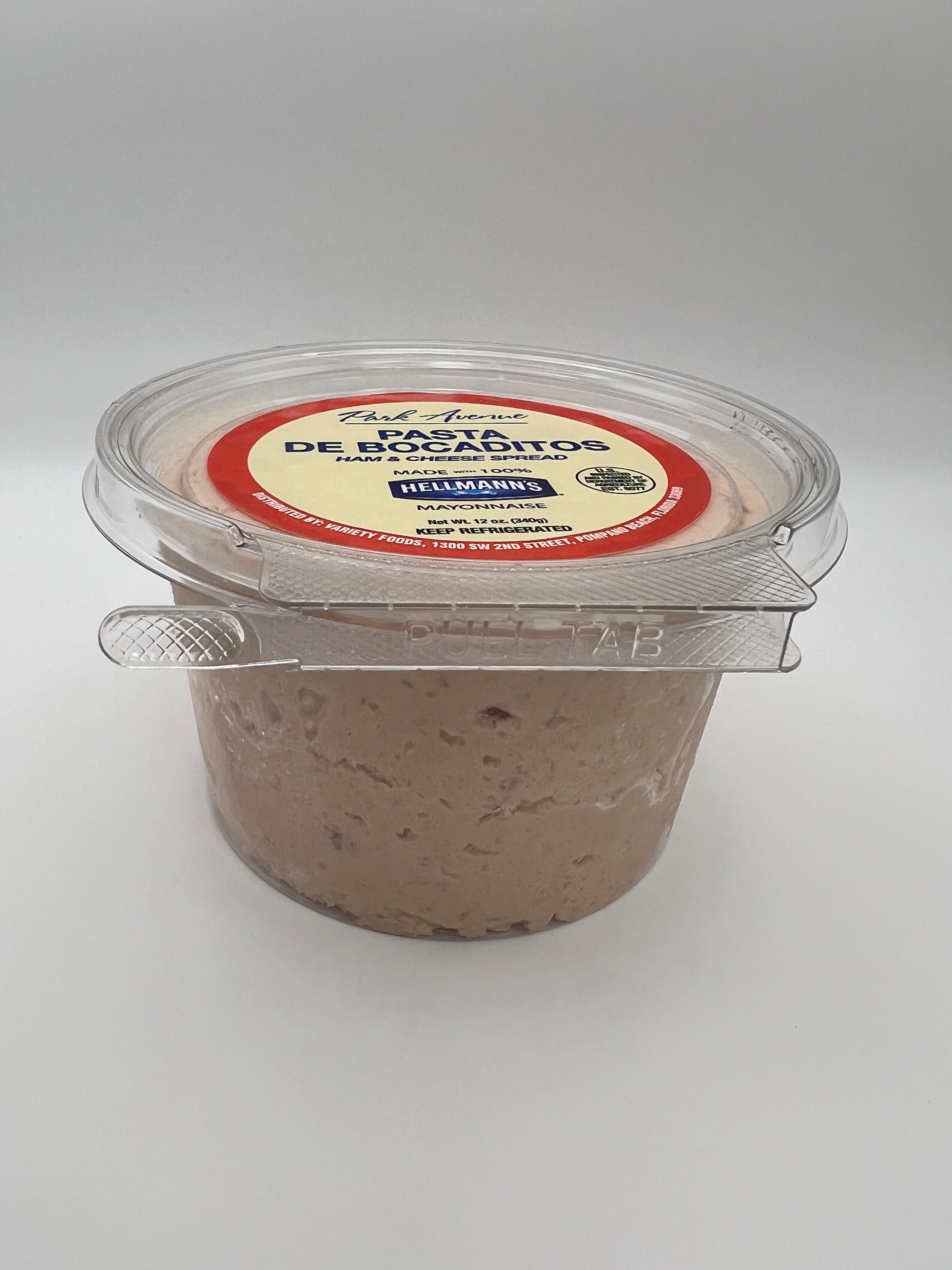 Park Avenue Pasta de Bocaditos Ham Spread, Refrigerated, 16 oz. Tub