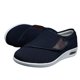 thumbnail image 1 of Zapatos cómodos y suaves de ajuste ancho, zapatos ortopédicos para caminar para personas mayores, con gancho y bucle transpirables, 1 of 5