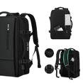 thumbnail image 2 of Mochila Lulumm Aviator para Viaje Expandible, Porta Laptop de 18 Pulgadas, Backpack Impermeable con Puerto USB, Capacidad 40L, Múltiples Compartimientos, Porta Lentes, Bolsa Ropa Mojada, 2 of 6