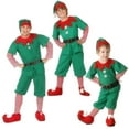 thumbnail image 3 of Bzdzmqm under $5 Elf Costume Set, DIY Corner Christmas Tree Kit with Cat Tail Design, Extra Thick Yarn for Holiday Craft Project, Christmas Corner Tree Decor for Small Spaces, 3 of 6