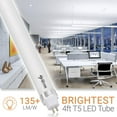4ft 24W High Output LED Tube Light, 45.75", F54T5 Equivalent, 5000K
