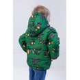thumbnail image 3 of John Deere Tractor Zip Up Winter Coat Puffer Jacket Toddler to Little Kid, 3 of 5