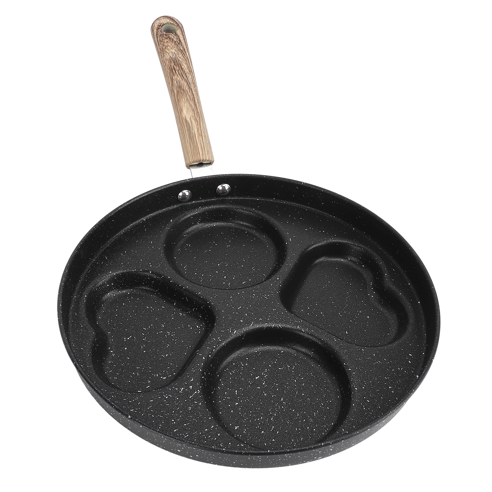 Multi-Compartment Breakfast Pan - Nonstick Divided Stovetop Grill