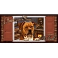 thumbnail image 3 of Pit Bull "Paws on the Windowsill" A House is Not a Home Dog Sign Plaque featuring the art of Scott Rogers, 3 of 3