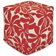 thumbnail image 3 of Majestic Home Goods  Plantation Indoor / Outdoor Ottoman Pouf Cube, 3 of 5