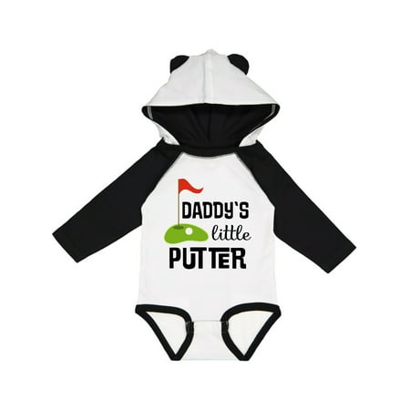 

Inktastic Daddy Little Putter Mini Golf Outfit Gift Baby Boy or Baby Girl Long Sleeve Bodysuit