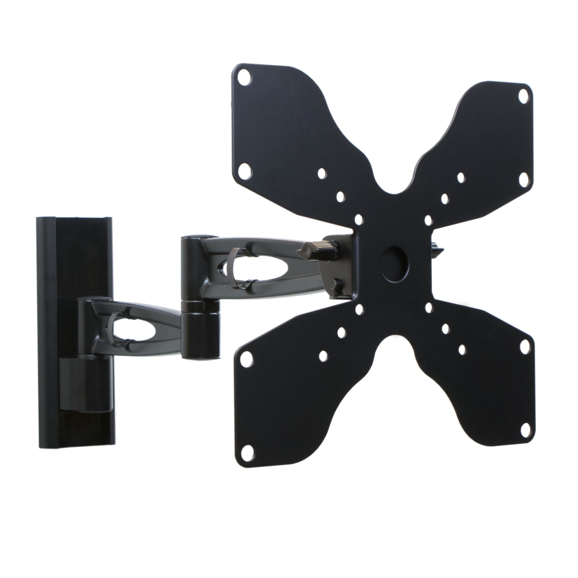 Kanto Full Motion Wall Mount for 19" to 32" TVs, Black