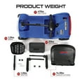 thumbnail image 5 of SEGMART 4 Wheel Mobility Scooter for seniors, Heavy Foldable Mobility Scooter with Front and Rear Lights and Basket, Suitable for seniors and adults,24V x 300W Motor, 300 lbs,Blue, 5 of 9