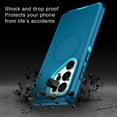 thumbnail image 6 of Petocase for Samsung Galaxy S26 Ultra Case,Magnetic Military-Grade Drop 3 Layer Protection Rugged Phone Cover for Galaxy S26 Ultra,Green, 6 of 7
