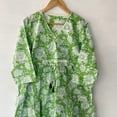 thumbnail image 2 of Handblock Dress, Cotton Floral Dress, 100% Pure Cotton Dress, Block print Dress,Indian Cotton Dress,NooWork,, 2 of 7