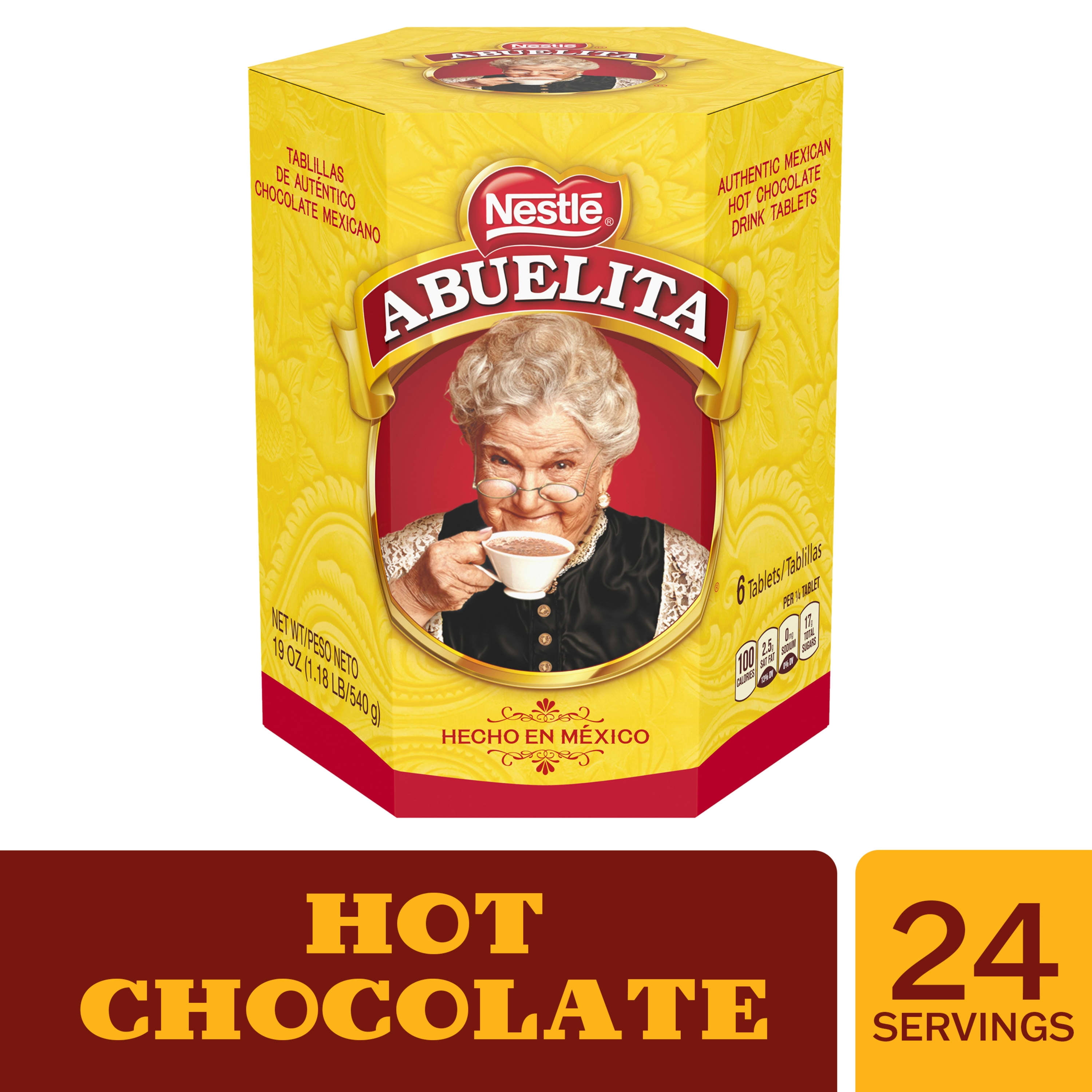 Nestlé Abuelita Authentic Mexican Style Hot Chocolate Mix (6 x 2 lb)
