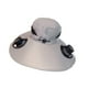 thumbnail image 4 of Sombrero de pescador con ventilador solar para exteriores, transpirable, ligero, ajustable, de ala ancha Gris, 4 of 9