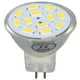 thumbnail image 1 of 4PCS MR11 12LED Bombilla 4W 400LM Base de Doble Pin Bombilla de Punto de Paisaje para Dormitorio DC12V Blanco Frío, 1 of 14