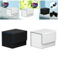 thumbnail image 1 of 2pcs Trading Card Deck Box Collectible Container Gathering Card Toy for TCG Sharpla  Estuche de baraja de cartas coleccionables, 1 of 8