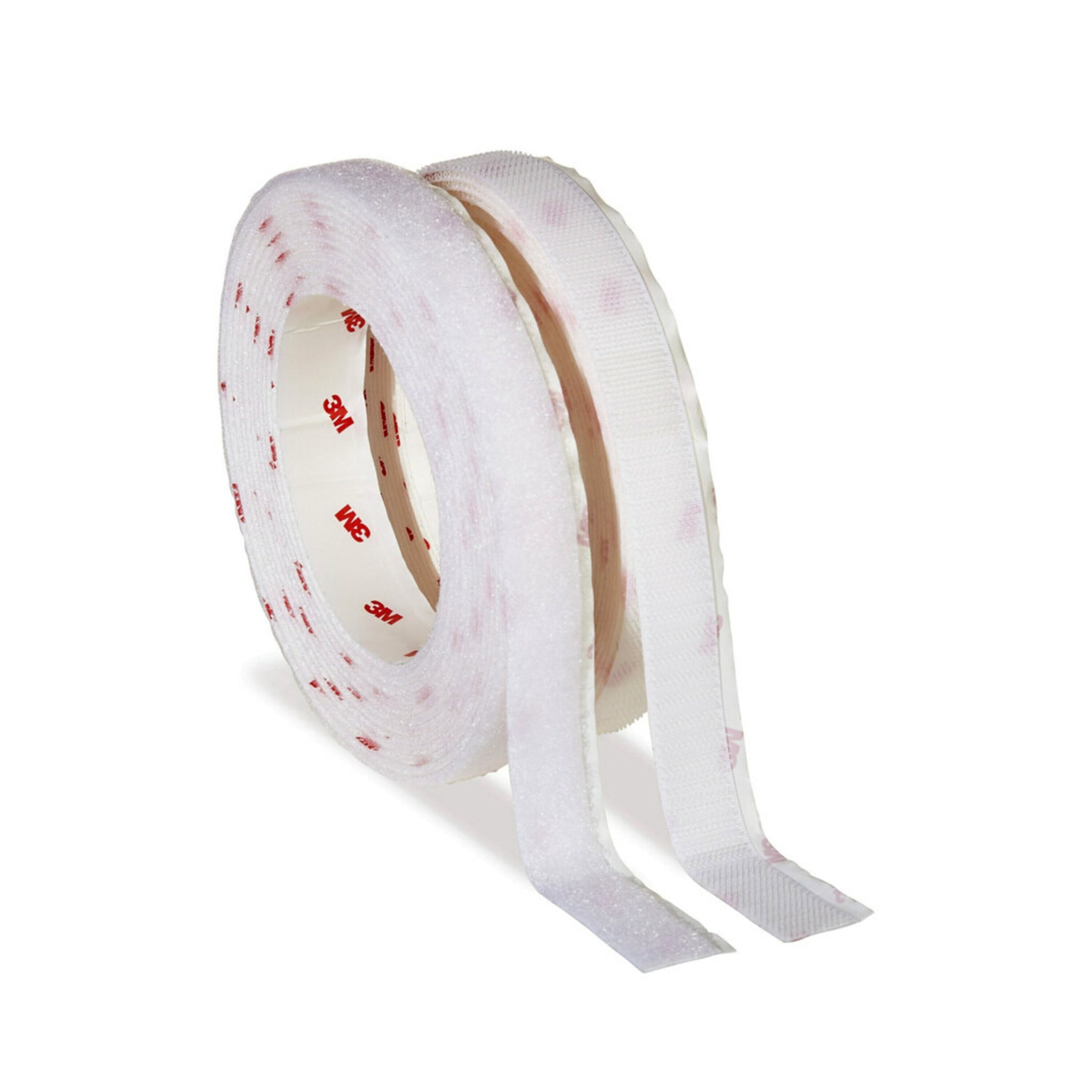 (2 pack) Scotch White Hook & Loop Fasteners, Indoor, Holds 3 lbs, 7/8 in x 7/8 in, 12 Count