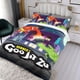 thumbnail image 3 of Héroes de Goo Jit Zu Conjunto de sábanas temático, trío de piezas, cómodo y amigable con la piel, diseño único, regalo de decoración para el hogar para familiares, amigos y fans,173cm *218cm, 3 of 6