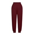 thumbnail image 6 of GERsome Women's Casual Sweatpants Loose Drawstring Elastic Waist Cinch Bottom Lounge Pants Lightweight Baggy Sweatpants Joggers with Pockets, 6 of 8