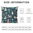 thumbnail image 5 of YINGXI Christmas Throw Pillow Covers Pillow Cases Decorative Cushion Cases for Sofa Living Room 24x24in, 5 of 5