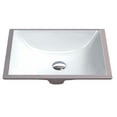 thumbnail image 2 of ANZZI Dahlia Series 20.5 in. Ceramic Undermount Sink Basin in Glossy White, 2 of 4