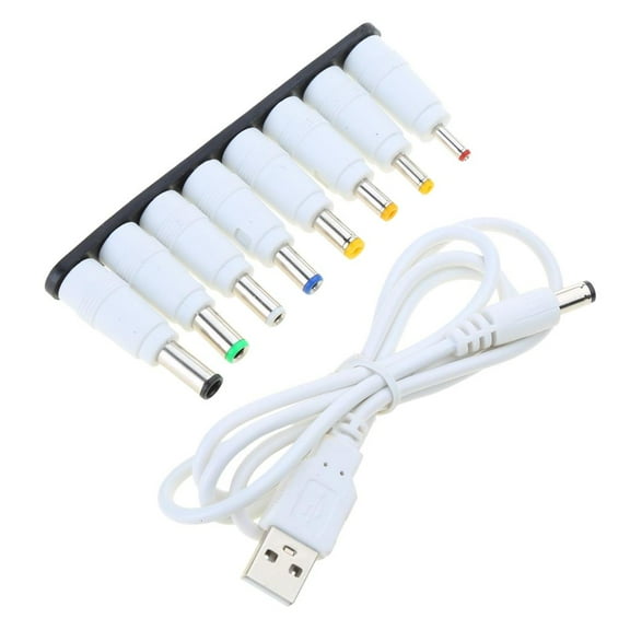 WE-POLUJ USB to DC9V12V 5.5x2.1mm Charging Cable Power Cord Converter for Routers Speaker